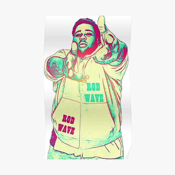 Rod Wave Tour Poster RB1509 product Offical rod wave Merch