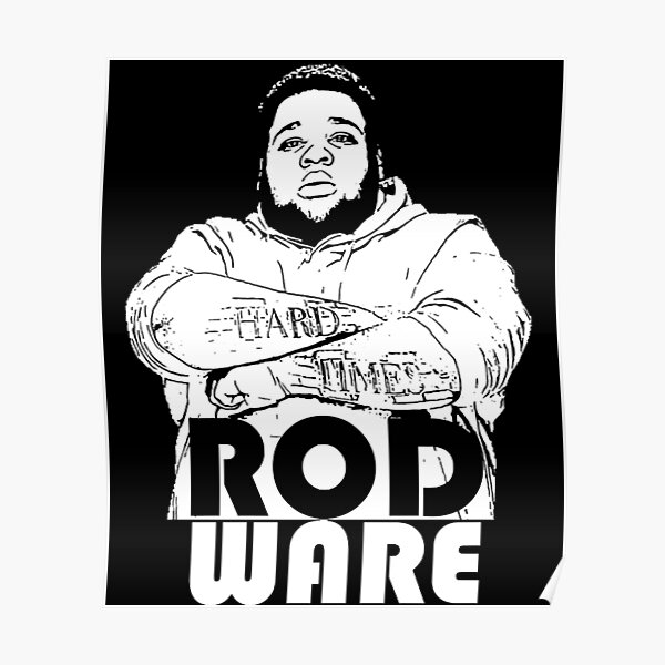 Rod Wave  Poster RB1509 product Offical rod wave Merch