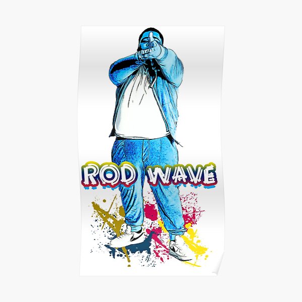 Rod Wave Merch Poster RB1509 product Offical rod wave Merch