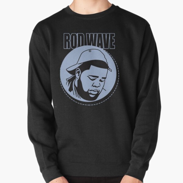 rod wave blue  Pullover Sweatshirt RB1509 product Offical rod wave Merch