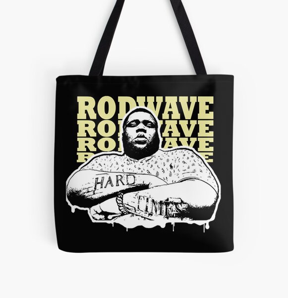 Rod Wave - Hsrd Times All Over Print Tote Bag RB1509 product Offical rod wave Merch