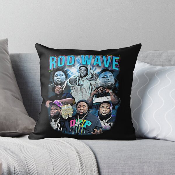 Rod Wave rod wave Throw Pillow RB1509 product Offical rod wave Merch