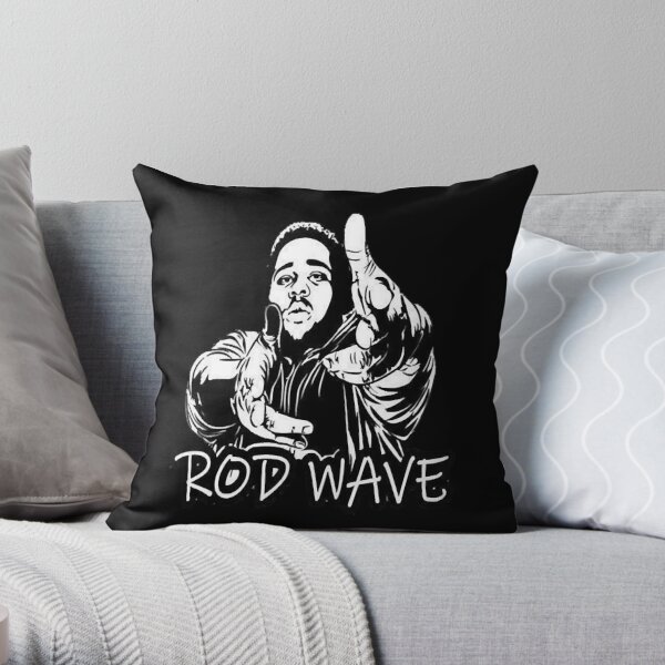 Rod Wave merch Throw Pillow RB1509 product Offical rod wave Merch