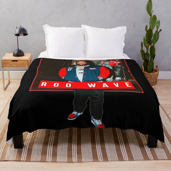 Rod Wave tee Throw Blanket RB1509 product Offical rod wave Merch