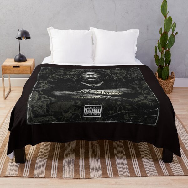 Hard Time Rod Wave Vintage Throw Blanket RB1509 product Offical rod wave Merch