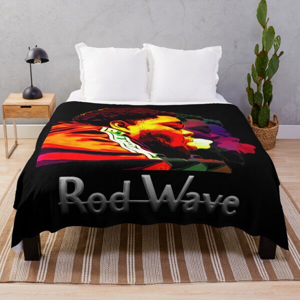 Rod Wave Hits Throw Blanket RB1509 product Offical rod wave Merch