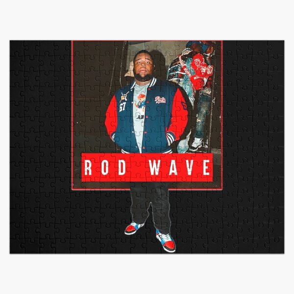 Rod Wave tee Jigsaw Puzzle RB1509 product Offical rod wave Merch