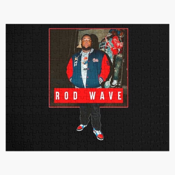 Rod Wave tee Jigsaw Puzzle RB1509 product Offical rod wave Merch