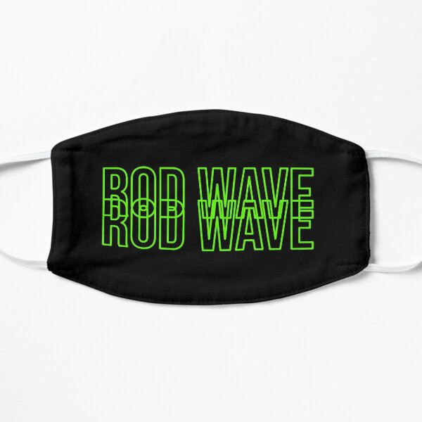 Rod Wave  Flat Mask RB1509 product Offical rod wave Merch